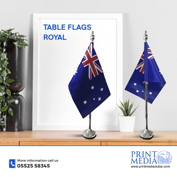 Table Flags Royal